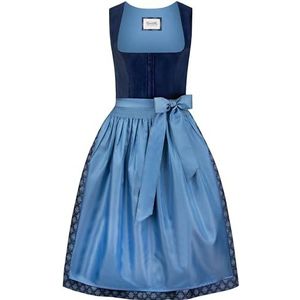 STOCKERPOINT Dirndl 'Ornella'  blauw / donkerblauw