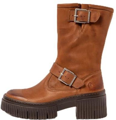 Art - 113971101003_001 - Leren Laarzen - Zwart - Casual - Ritssluiting - Hakhoogte 3 tot 5 cm