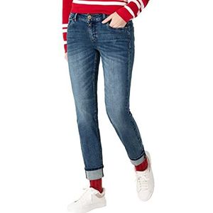 Timezone Dames Slim MarahTZ Jeans, Blue Steel Wash, 28/30