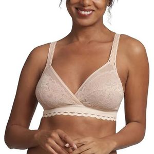 Playtex - Cœur Croisé - Bralette - Beige - Polyamide