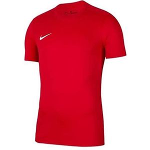 Nike Heren Short Sleeve Top M Nk Df Park Vii Jsy Ss, Rood Wit, BV6708-657, XL