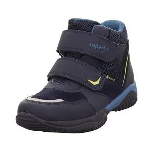 Superfit Jungen STORM leicht gefütterte Gore-Tex Sneaker, BLAU/GELB 8050