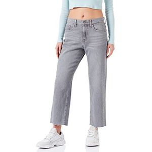 7 For All Mankind The Modern Straight Come Back Jeans voor dames, grijs, 24