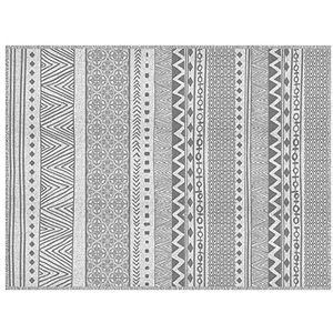 Laroom Vinyl tapijt voor kinderen, grijs, 100 x 133 cm, 100 x 133 x 0,3 cm