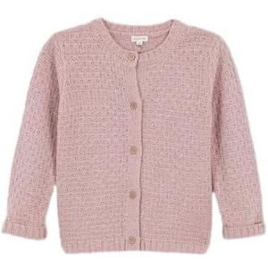 Gocco Speciaal gebreid jack, oudroze, standaard voor meisjes, Oud Roze, 3-4 Jaren