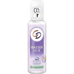 CD Deo Verstuiver 'Waterlelie', 75 ml, deodorant zonder aluminiumzouten, 24 uur langdurige bescherming, geschikt voor de gevoelige huid, veganistische lichaamsverzorging