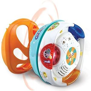 VTech - 3-in-1 kogelrollen, interactieve bal voor baby's + 9 maanden, converteerbaar in diabolo en trommel, ESP-versie