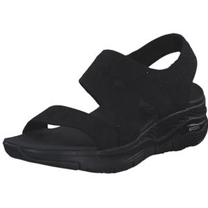 Skechers - ARCH FIT - Sandalen - Zwart - Klittenband - Casual
