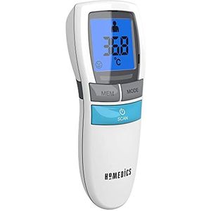 HoMedics Infrared Body Thermometer - Measure Ear, Forehead and Surface Temperature in 2-5 Seconds (3 in 1 Thermometer)