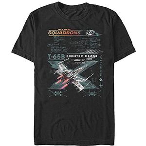 Star Wars: Squadrons - X-Wing Squad Scheme Unisex Crew neck T-Shirt Black 2XL