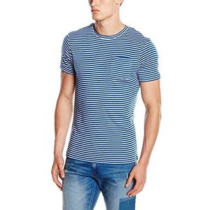 Jack and Jones William Regular Fit Button Down lange mouwen casual shirt voor heren - blauw - M