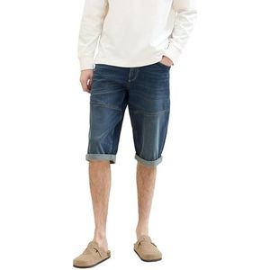TOM TAILOR Bermuda voor heren, 10127 - Tinted Blue Denim, 30