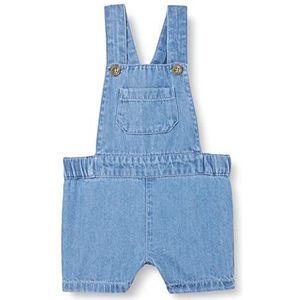 Petit Bateau A06VI Jumpsuit, denim clair, 6 maanden, 6 maanden, baby-kinderen, Denim Clair, 6M 6 meses