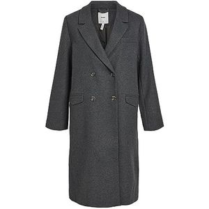 Object OBJBLAZA L/S Coat NOOS, dark grey melange, 36