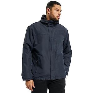 Brandit Windbreaker jas met ritssluiting voor heren, Donkerblauw, M