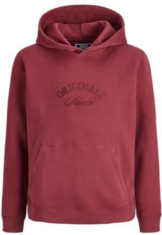 Jack & Jones - JORBLEECKER - Hoodie - Tibetan Red - Met Capuchon