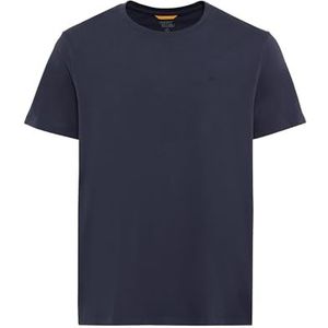 camel active Basic T-shirt van duurzame organic cottonenswear Donkerblauw