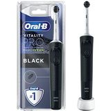 Oral-B Vitality Pro, Pure Clean, elektrische tandenborstel, 3 modi voor poetsen, timer, zwart, koolborstel