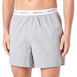 United Colors of Benetton Boxershorts voor heren, lichtgrijs 16k, XL