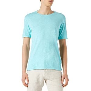 Gianni Lupo T-shirt voor heren, lichtblauw, S/3XL