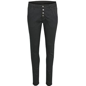 Cream LotteCR Plain Twill-Coco Fit Jeans, Pitch Black, 33 Dames