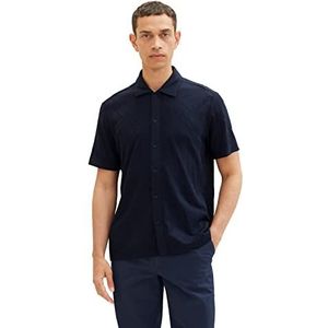 TOM TAILOR 1036931 overhemd voor heren, 10668-Sky Captain Blue, L, 10668 - Sky Captain Blue, L