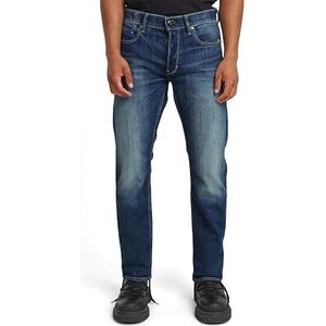G-STAR heren Mosa Straight Jeans Jeans,Blauw (Worn in Sand Dunes D23692-d498-g801),29W / 30L