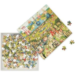 Puzzle - Hieronymus Bosch: Garten der Gelüste: Unser faszinierendes, hochwertiges 1.000-teiliges Puzzle (73,5 cm x 51,0 cm) in stabiler Kartonverpackung