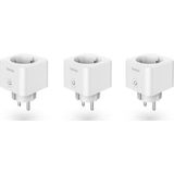 Hama - Slimme Stekker - Wit - Draadloos - 3 Stuks