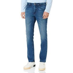 TOM TAILOR Uomini Josh Regular Slim Jeans 1034661, 10281 - Mid Stone Wash Denim, 40W / 32L