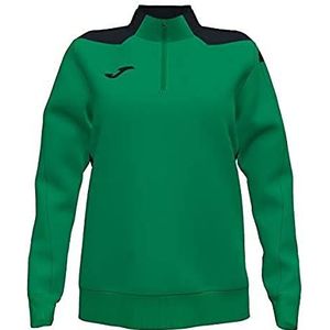 Joma Dames 901268.451.S sweatshirt, groen-zwart, Estándar, groen/zwart, S