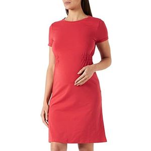 ESPRIT Maternity Damesjurk met korte mouwen, Rood - 630, 38