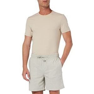 Jack & Jones Jpstjeff Jjbreeze linnen shorts DEK chino shorts voor heren, zwaar ijzer, XL
