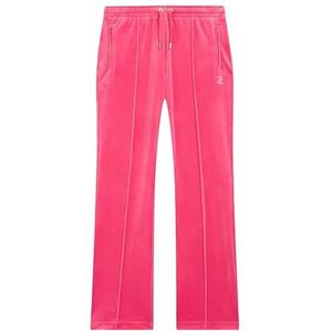 Juicy Couture Velour Track Pant with Diamond Branding Vrijetijdsbroek voor dames, Roze, XS