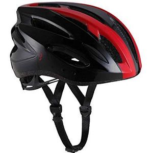 BBB Cycling Fietshelm Heren en Dames Verwijderbare Vizier en Insectnet MTB en Road Fietsen Condor BHE-35 Zwart/Rood L (58-24"")