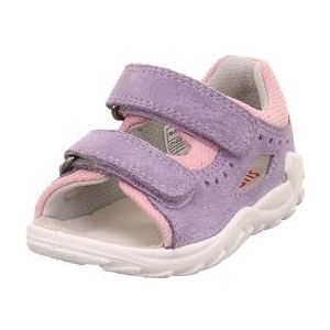 Superfit Flow Sandalen voor meisjes, Lila Roze 8500, 26 EU Weit