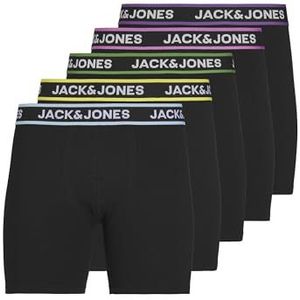 JACLIME SOLID Boxer Briefs 5 Pack, zwart/pack: zwart - zwart - zwart - zwart, M