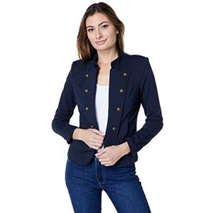 Tommy Hilfiger Damesjack met open voorkant, casual blazer, Kapitein van de hemel (Sky Captain), XS