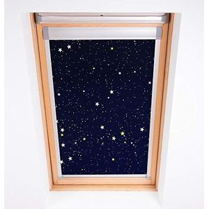 Bloc jaloezieën, Skylight Blackout Blind, polyester, marineblauw, MK04