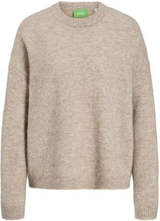 Jxmatilda Wool Blend Crew Neck Knit, fog, S