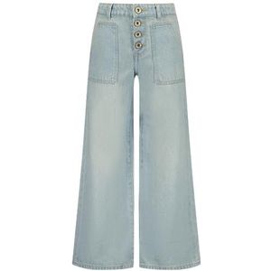 Vingino Girls Jeans Cassie Pocket in Color Light Vintage Maat 2, Light Vintage, 24 Maanden