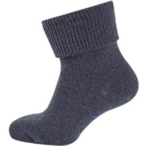 Melton Baby-jongens ABS babysokken Melange Colours sokken, blauw (navy 281), 16 (fabrieksmaat: 15-16)