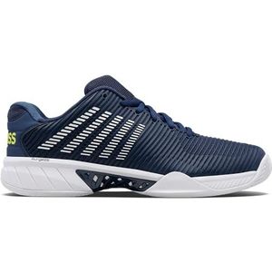 K-Swiss Hypercourt Express 2 tennisschoen voor kinderen, Moonlit Ocean/Wit/Love Bird, 18.5 EU