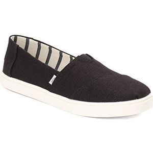 TOMS Alpargata Cupzool, damessneakers, Zwart, 36 EU