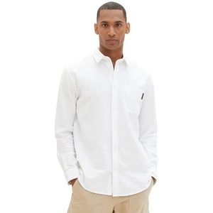 TOM TAILOR Herenhemd, 20000 - wit, XXL