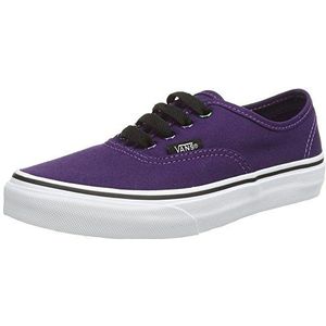 Vans K Authentic Sneakers voor kinderen, uniseks, Violet Iridescent Eyelets Blackberry True White, 29 EU