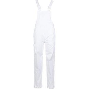 Planam Dames tuinbroek Food, maat 46, zuiver wit, 5341046