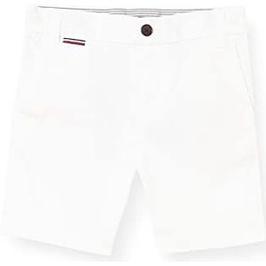 Tommy Hilfiger Casual shorts voor jongens, Wit, 74