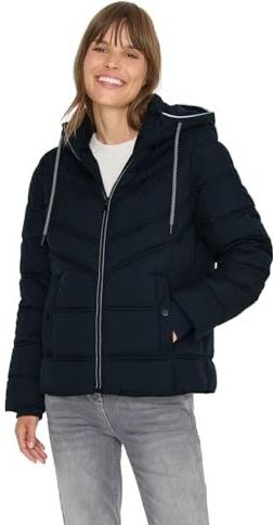 Cecil - Gewatteerd Jack - Blauw - Dames