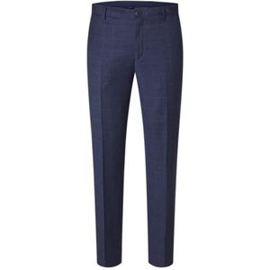 SELETED HOMME SLHSLIM-Neil Dark Blue Check TRS NOOS, donkerblauw/checks: check, 46
